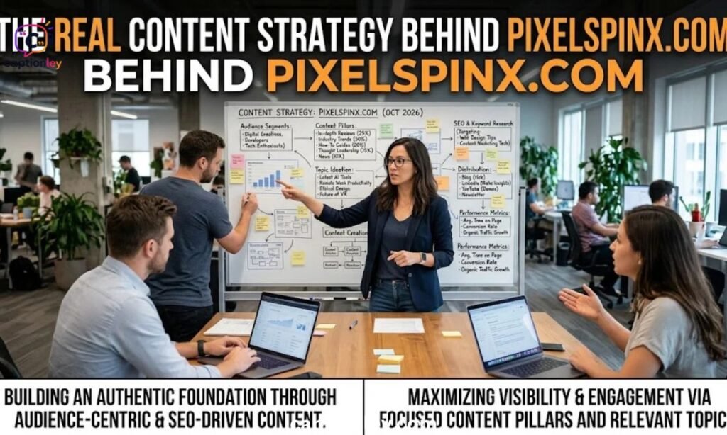 The Real Content Strategy Behind pixelspinx com