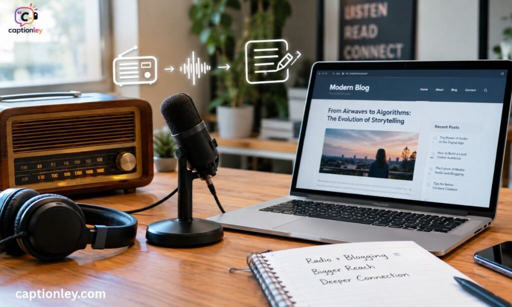 The Relationship Between Radio and Modern Blogging