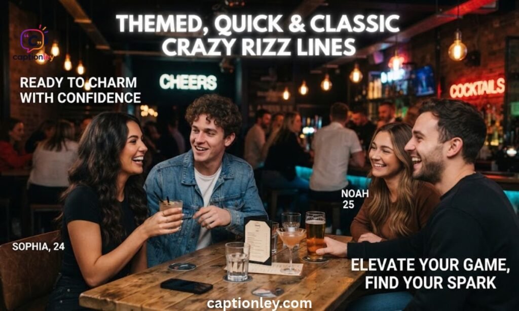 Themed, Quick & Classic Crazy Rizz Lines
