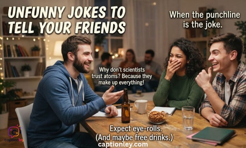 Unfunny Jokes To Tell Your Friends