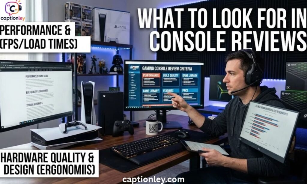 What to Look for in Console Reviews